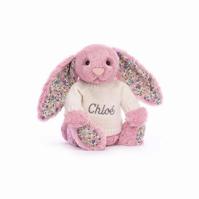 Jellycat Blossom Tulip Konijn with Cream Jumper | FE6014532